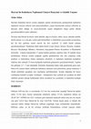 Research paper thumbnail of Harran'da Kadınların Toplumsal Cinsiyet Deneyimi ve Günlük Yaşamı