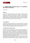 Research paper thumbnail of LA COMUNICAZIONE INTERCULTURALE: UN CONFRONTO TRA FRANCIA E GERMANIA