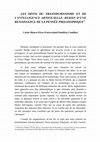 Research paper thumbnail of LES DÉFIS DU TRANSHUMANISME ET DE L'INTELLIGENCE ARTIFICIELLE: BESOIN D'UNE RENAISSANCE DE LA PENSÉE PHILOSOPHIQUE 1