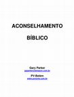 ACONSELHAMENTO BÍBLICO PV-Belém Cover Page