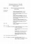 Research paper thumbnail of Akrasia, incontinens and incontinentia For a historical semantics in Aquinas’ Commentaries - III Symposium Thomisticum - Athens, June 7-9, 2018