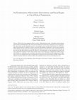 Research paper thumbnail of An Examination of Restorative Interventions and Racial Equity in Out-of-School Suspensions