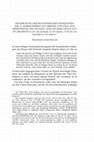 Research paper thumbnail of Die Berufung der byzantinischen Filioquisten des 13ten Jh. auf Gregor von Nyssa zur Begündung des Filioque. Analyse eines Zitats aus Ad Ablabium: τὸ μὲν γὰρ ἐκ τοῦ 
πρώτου, τὸ δὲ διὰ τοῦ προσεχῶς ἐκ τοῦ πρώτου, in: SVigChr 106 (2011) 609 - 621