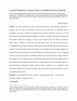 Research paper thumbnail of ESPOSITO Conceptual Foundations For a European Consumer Law and Behavioural Sciences Scholarship