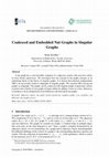 Coalesced and Embedded Nut Graphs in Singular Graphs Cover Page