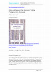 Research paper thumbnail of After and Beyond the Genome: Taking Postgenomics Seriously (Review of Reardon's The Postgenomic Condition), Somatosphere