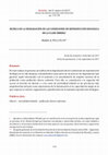 Research paper thumbnail of Acerca de la degradación en las condiciones de reproducción biológica de la clase obrera