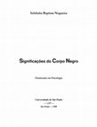 Significações do Corpo Negro Cover Page