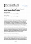 Research paper thumbnail of The pleasure of spoiling: The spectrum of toxicity behind spoilers in Brazil