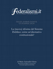 La (nuova) riforma del Sistema Dublino. Esiste un' alternativa costituzionale? Cover Page