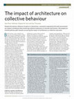 The impact of architecture on collective behaviour Cover Page