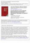 Research paper thumbnail of Including Women's Voices? Gender Mainstreaming in EU and SADC Development Strategies for Southern Africa