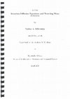 Research paper thumbnail of Reaction-Diffusion Equations and Travelling Wave Solutions.pdf