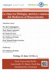 Research paper thumbnail of La rima nella satira volgare, convegno La rima tra filologia, metrica e musica dal Medioevo al Rinascimento, Berlino, Freie Universität, Italienzentrum, 22 giugno 2018