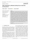 MgO nanoparticles synthesized starting from an innovative one-step process Cover Page