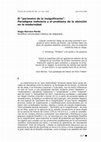 Research paper thumbnail of El "perímetro de lo insignificante". Paradigma indiciario y el problema de la atención en la modernidad