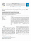 Performance evaluation of novel nanostructured modified mesoporous silica/polyetherimide composite membranes for the treatment of oil/water emulsion Cover Page