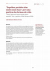 Research paper thumbnail of "Espelhos partidos têm muito mais luas": por uma poética das formas-de-vida.