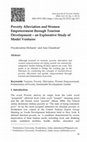 Poverty Alleviation and Women Empowerment through Tourism Development – an Explorative Study of Model Ventures Cover Page