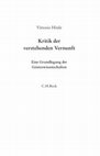 Research paper thumbnail of Kritik der verstehenden Vernunft