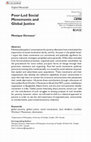 Research paper thumbnail of Poor-Led Social Movements and Global Justice