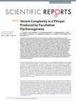 Research paper thumbnail of Venom Complexity in a Pitviper Produced by Facultative Parthenogenesis