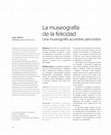 Research paper thumbnail of La museografía de felicidad. Una museografía accesible para todos