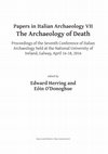 Research paper thumbnail of Burial practices in the cemetery of Buccino from the mid seventh to the early fourth century BC