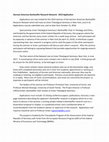 Research paper thumbnail of Bonhoeffer Network, 2019 announcement.pdf