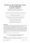 Research paper thumbnail of Dal latino iam agli esiti nelle lingue romanze: verso una configurazione pragmatica complessiva (Cuadernos de Filología Italiana 12/ 2005: 49-82)  [From Latin iam to its Outcomes in the Romance Languages: Toward a Global Pragmatic Configuration]