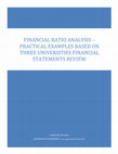 FINANCIAL RATIO ANALYSIS – PRACTICAL EXAMPLES BASED ON THREE UNIVERSITIES FINANCIAL STATEMENTS REVIEW Cover Page