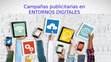 Estrategias de marketing y campañas publicitarias en entornos digitales Cover Page