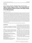 Research paper thumbnail of Types of Gold, types of silver: The composition of precious metal artifacts in the Royal Tombs of Ur, Mesopotamia.