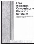 Research paper thumbnail of Introducción a Memorias del Foro Indígenas, campesinos y recursos naturales