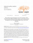 Research paper thumbnail of 'Good, Deserving Immigrants' join the Tea Party: How South Carolina Policy Excludes Latinx and Undocumented Immigrants from Educational Opportunity and Social Mobility