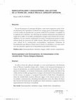 Research paper thumbnail of Semiocapitalismo y esquizofrenia. Una lectura de la teoría del "doble vínculo" (Gregory Bateson)