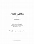 PEDRO PÁRAMO Cover Page