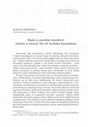 Research paper thumbnail of "Biada ci, narodzie‑morderco!" Zemsta w wierszu "Wej dir" Jicchoka Kacenelsona