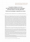 Research paper thumbnail of Les perles en faïence et en verre de l'âge du Bronze découvertes en Bretagne : nouvelles données, nouvelles approches. Étude typo-chronologique, composition, provenance