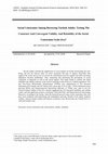 Research paper thumbnail of Social Constraints Among Bereaving Turkish Adults: Testing The Construct And Convergent Validity And Relıability of the Social Constraints Scale (Scs) 1