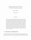 Research paper thumbnail of Estimating Unreported Protests: A Capture-Recapture Approach