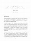 Research paper thumbnail of Loosening the Watchdog's Leash: A Theory of Media Freedom in Authoritarian Regimes