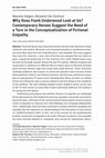 Why Does Frank Underwood Look at Us? Contemporary Heroes Suggest the Need of a Turn in the Conceptualization of Fictional Empathy Cover Page