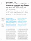 Research paper thumbnail of The Second Way. The public controversy over the irruption of the School of Architecture, UCV on the project of the 1969 Elevated Highway. In ARQ 99, Santiago: Ediciones ARQ, pp. 96-109