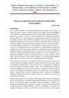 Research paper thumbnail of Repensar la organización social y política del cuidado infantil. El caso argentino