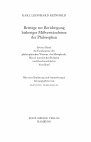 Research paper thumbnail of Karl Leonhard Reinhold: Beiträge zur Berichtigung bisheriger Mißverständnisse der Philosophen. Zweiter Band, die Fundamente des philosophischen Wissens, der Metaphysik, Moral, moralischen Religion und Geschmackslehre betreffend. Hrsg. von Faustino Fabbianelli, Hamburg, Meiner 2004, S. CVII-414.