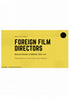 FOREIGN FILM DIRECTORS Cover Page