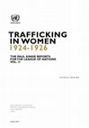 "Prostitution in Athens" In TRAFFICKING IN WOMEN 1924-1926 THE PAUL KINSIE REPORTS FOR THE LEAGUE OF NATIONS VOL. 1I JEAN-MICHEL CHAUMONT MAGALY RODRÍGUEZ GARCÍA PAUL SERVAIS (EDS) Cover Page