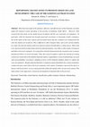 Research paper thumbnail of REPURPOSING TRANSIT ZONES TO PROMOTE MIXED USE LAND DEVELOPMENT: THE CASE OF THE SANDTON GAUTRAIN STATION