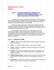 Subject: PHILIPPINE STANDARDS FOR DRINKING WATER 1993 UNDER THE PROVISION OF CHAPTER II, SECTION 9 OF PD 856, OTHERWISE KNOWN AS THE CODE ON SANITATION OF THE PHILIPPINES Cover Page